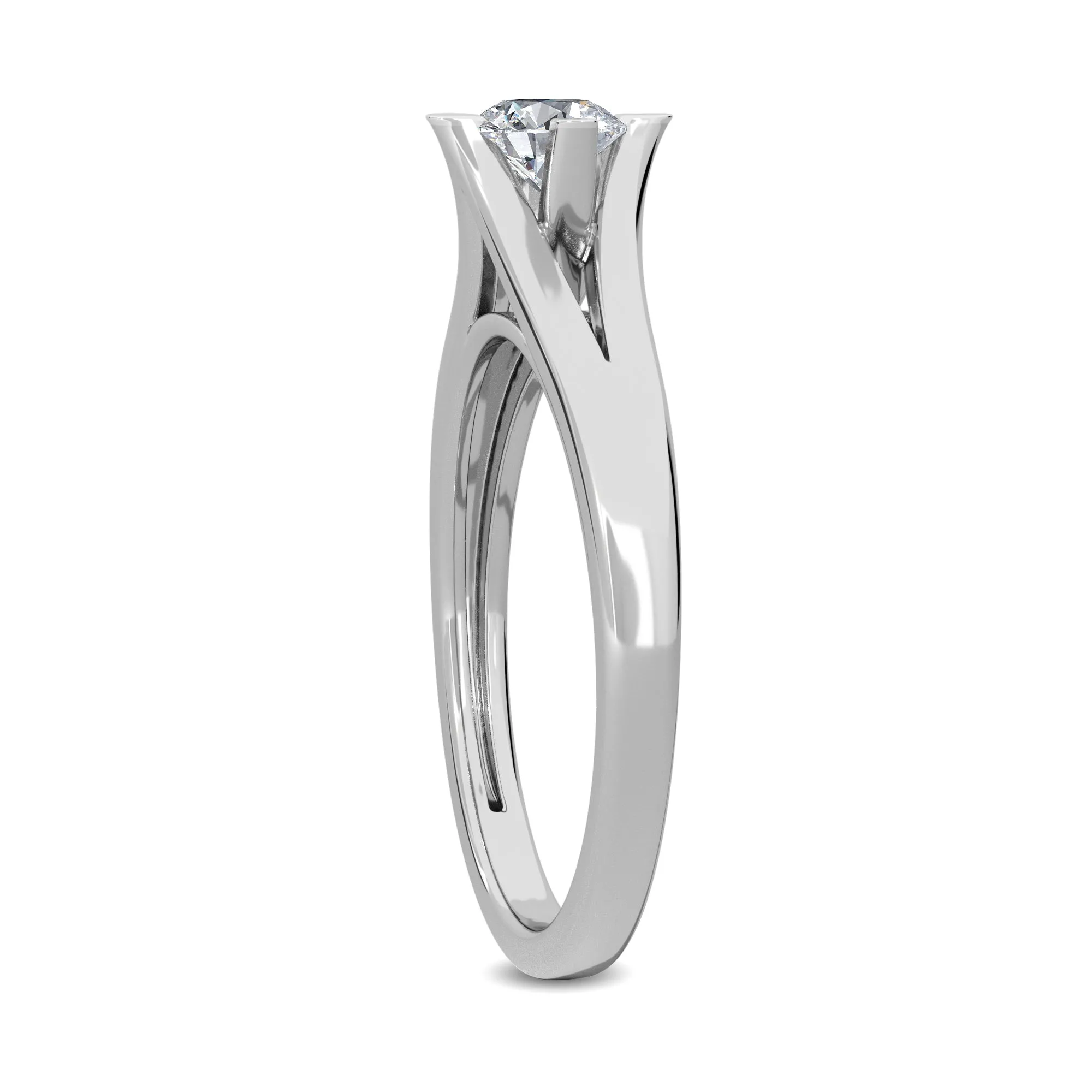 0.50 CT Daphne Solitaire Ring