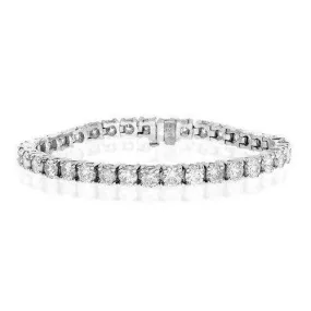 18ct White Gold & Diamond Bracelet - H1117