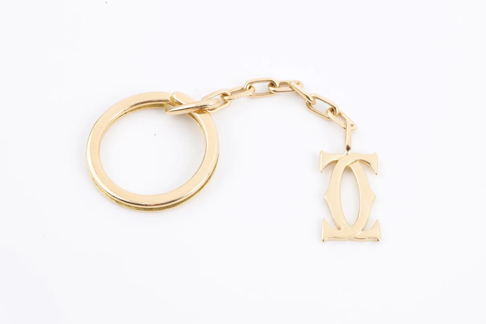 18k Yellow Gold Cartier Key Chain (12.37g.)