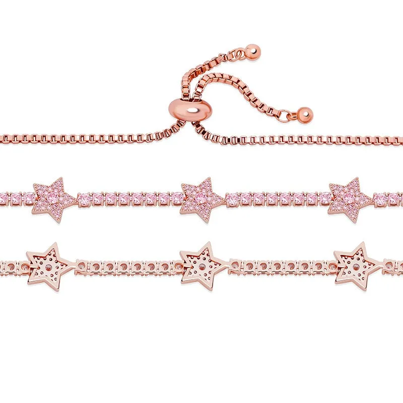 3mm Exclusive Star Tennis Chain