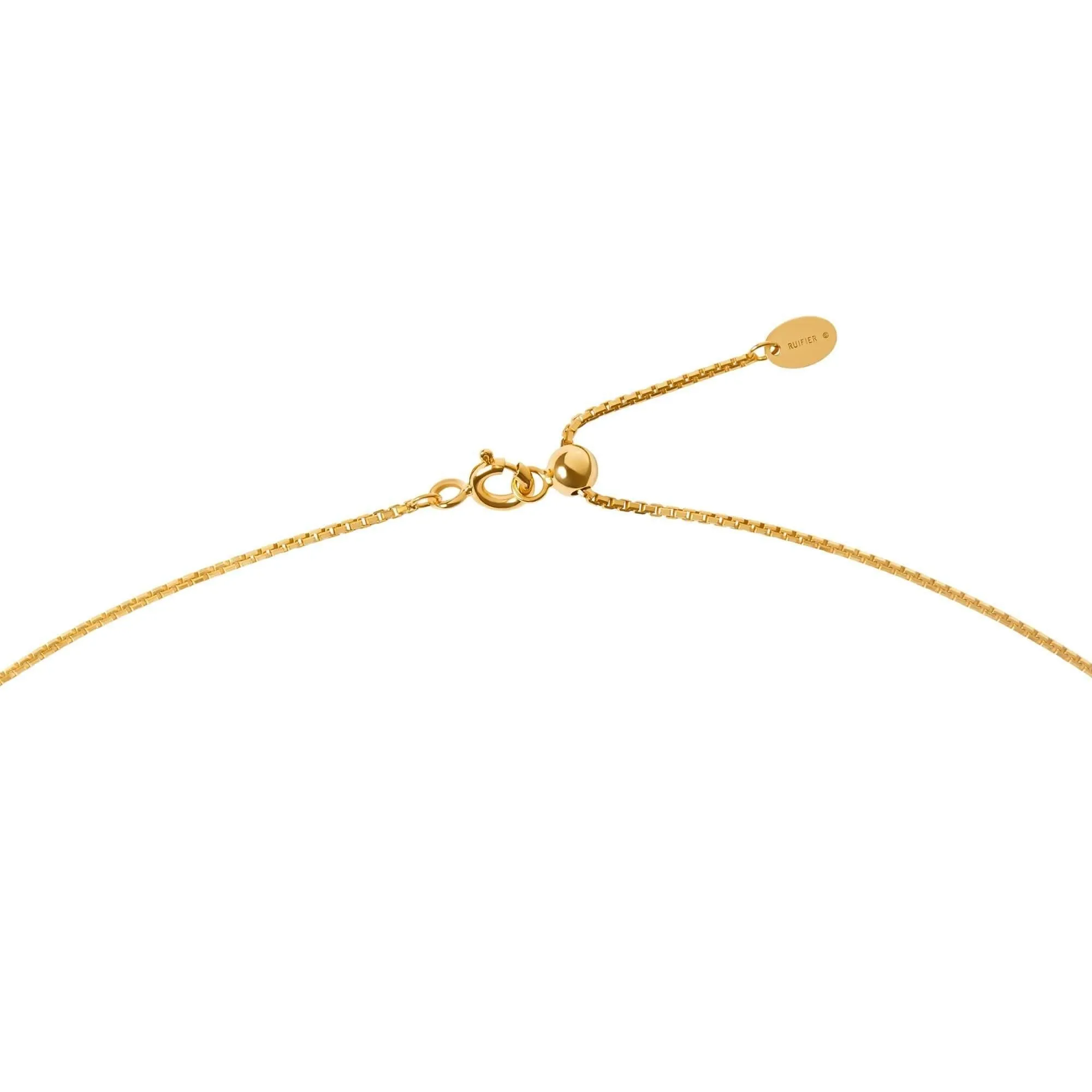 ABC's - D 18K Gold Plated Necklace