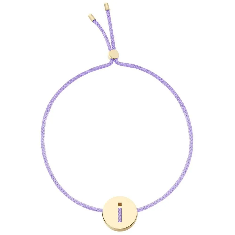 ABC's - I 18K Gold Plated Bracelet