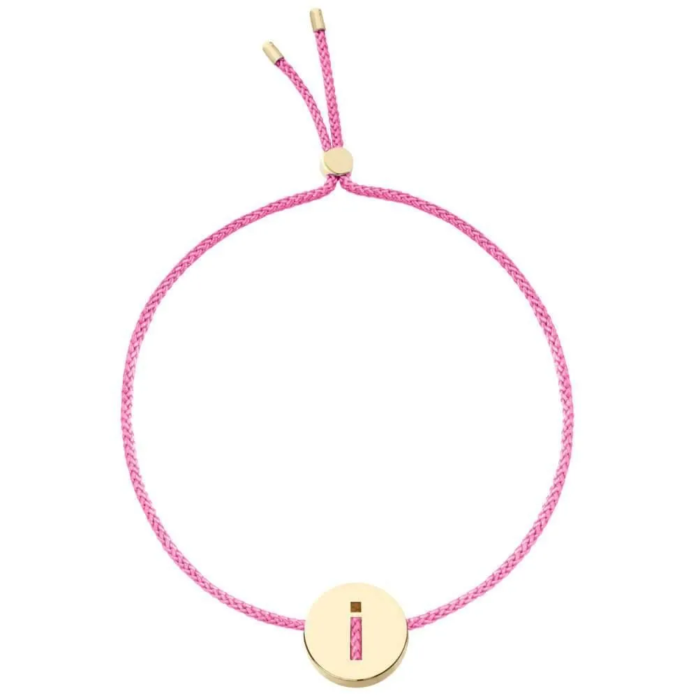 ABC's - I 18K Gold Plated Bracelet