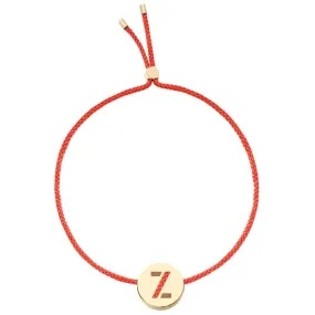 ABC's - Z 18K Gold Plated Bracelet