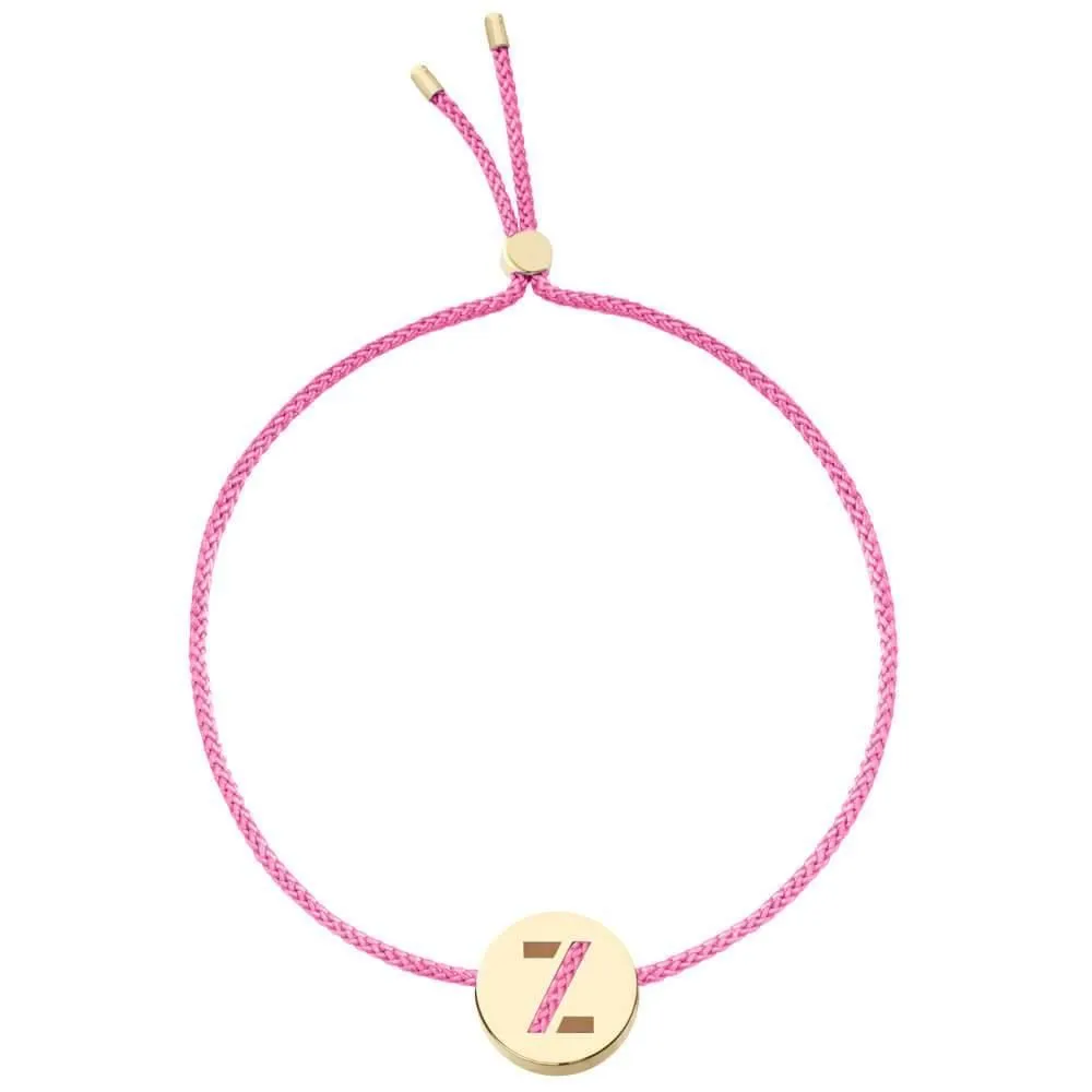 ABC's - Z 18K Gold Plated Bracelet