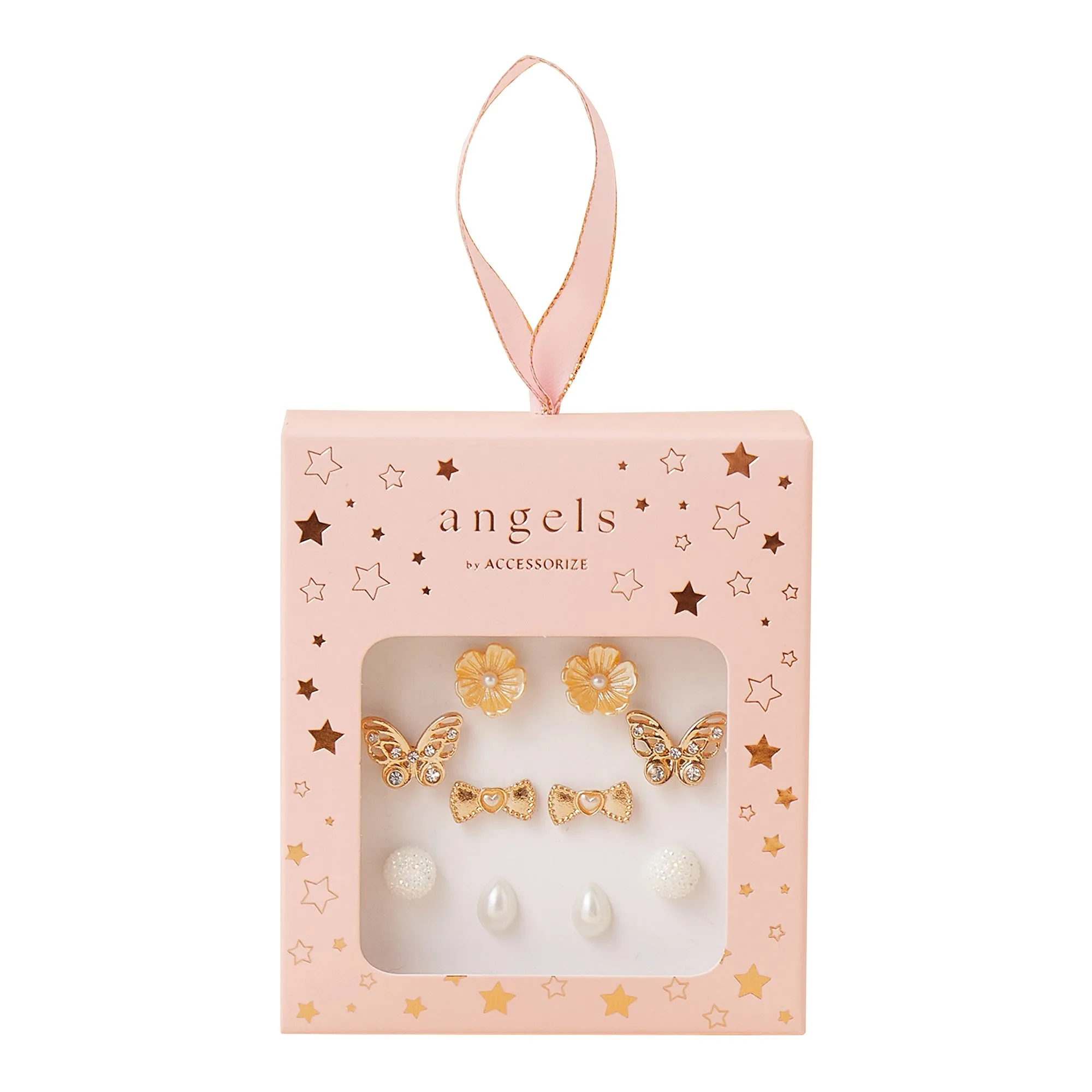 Accessorize London Girl's R 5 X Stud Set