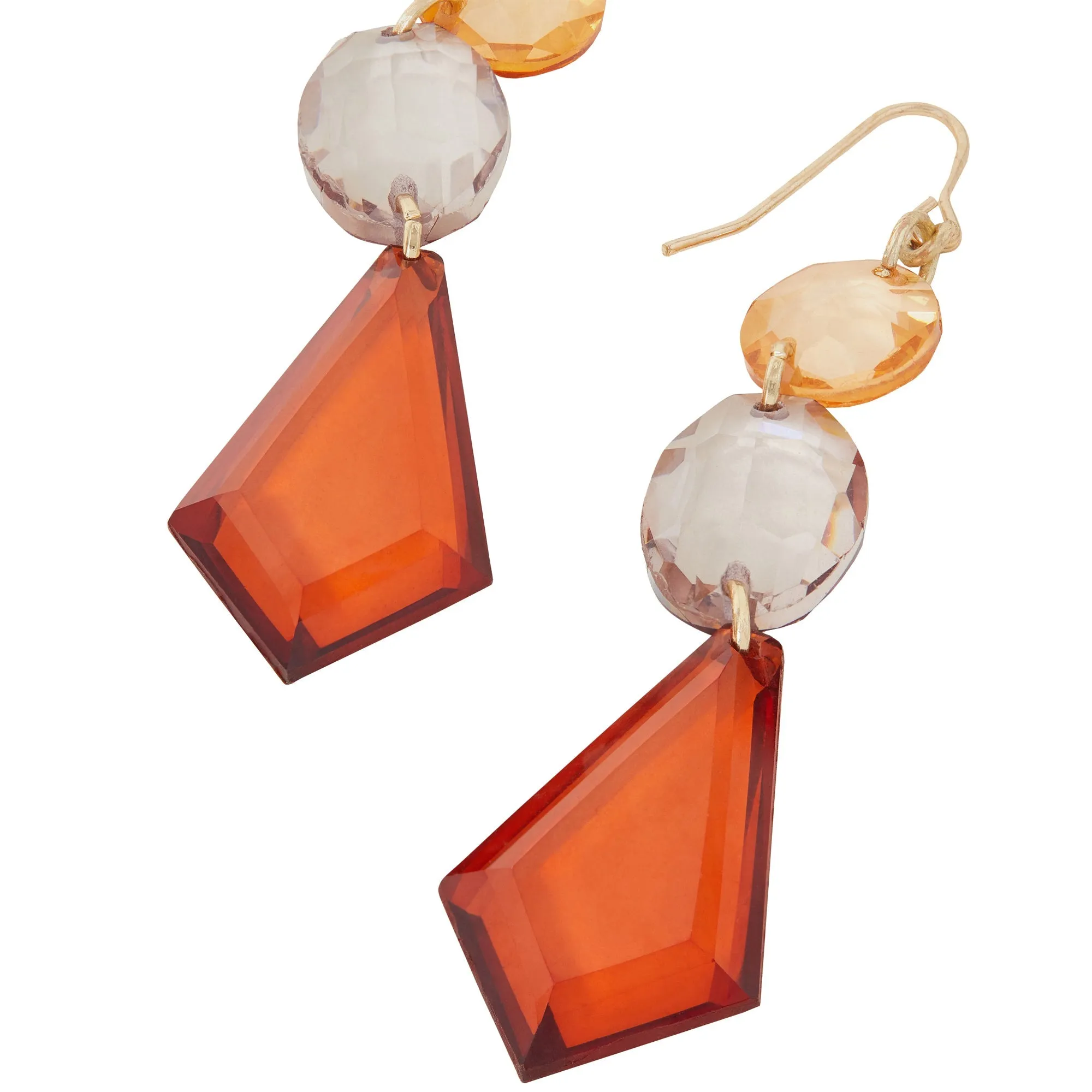 Accessorize London Women's Statement Gem Earrings