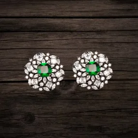 American Diamond Studs Earrings By Asp Fashion Jewellery