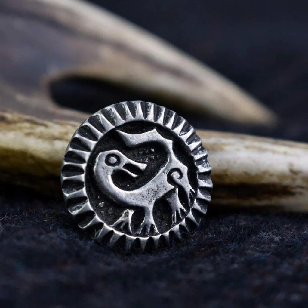 Asgard Backwards Looking Beast Small Brooch