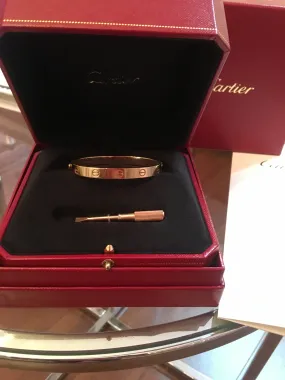 Cartier love bracelet