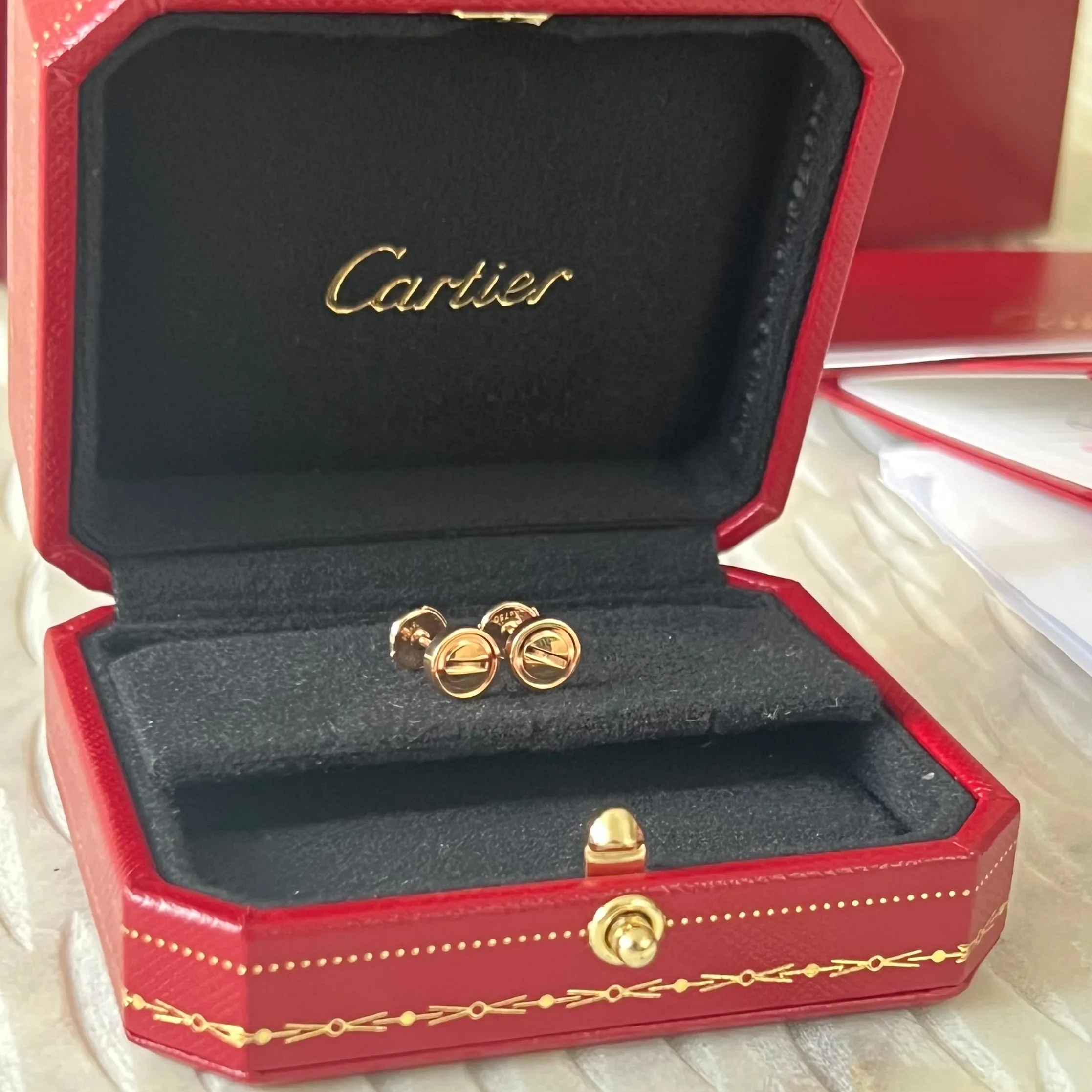 Cartier Love Earrings