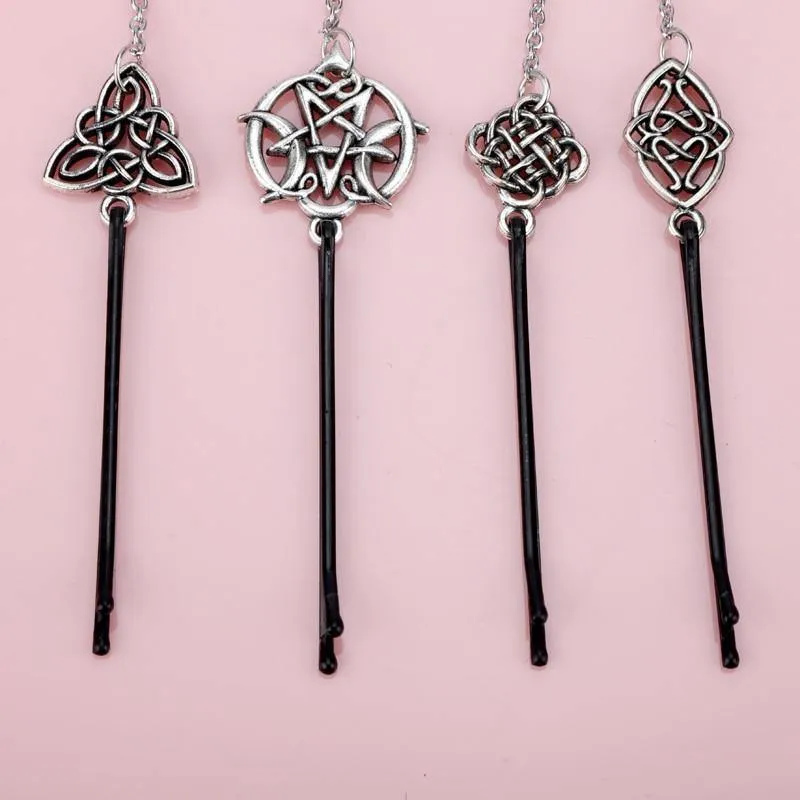 Celtic Knots Hair Pins (Set of 4)