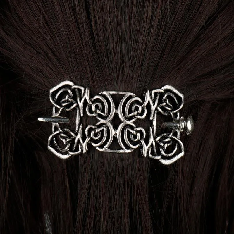 Celtic Knots Hair Stick Barrettes