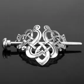 Celtic Knots Hair Stick Barrettes