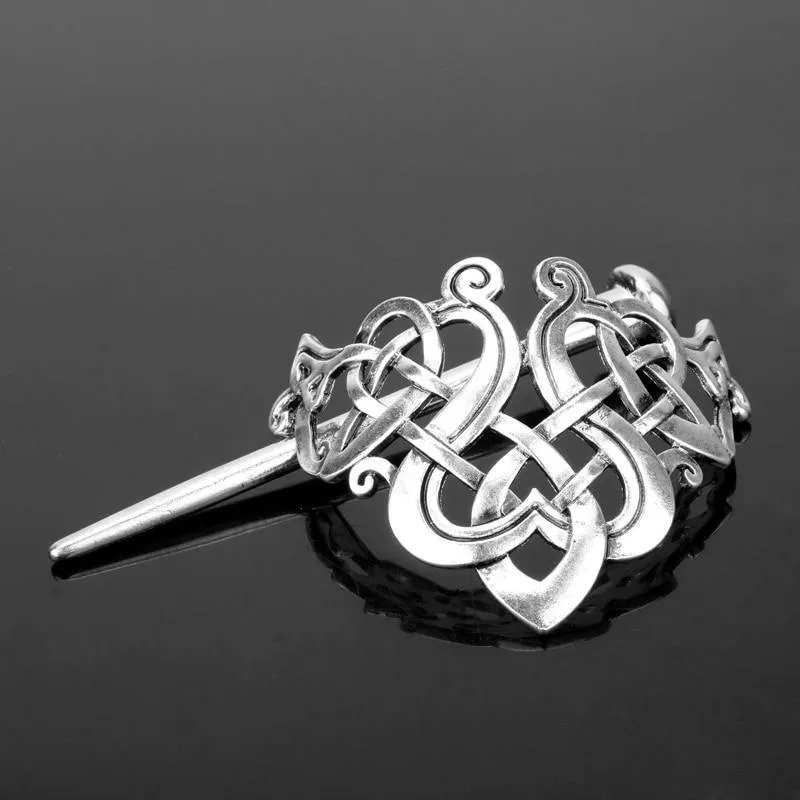 Celtic Knots Hair Stick Barrettes