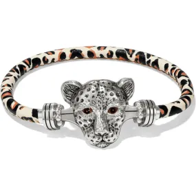 Color Clique Cord Leopard Print Bracelet Set