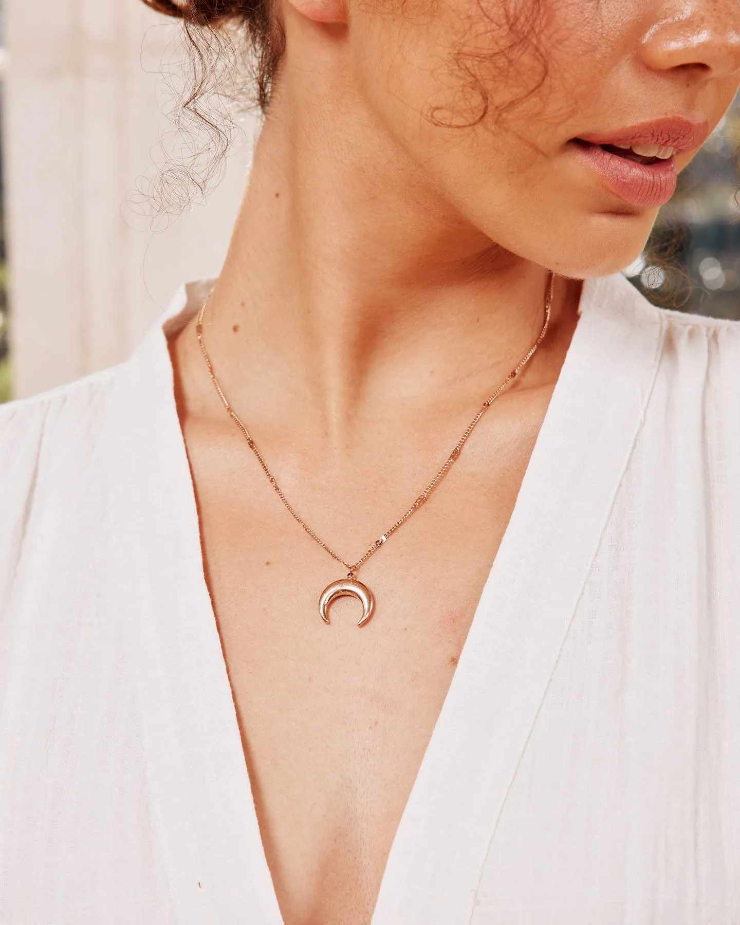 Elora Necklace - Rose Gold