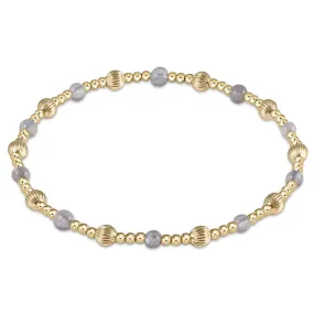 ENewton 4mm Gold Labradorite Dignity Sincerity Bracelet