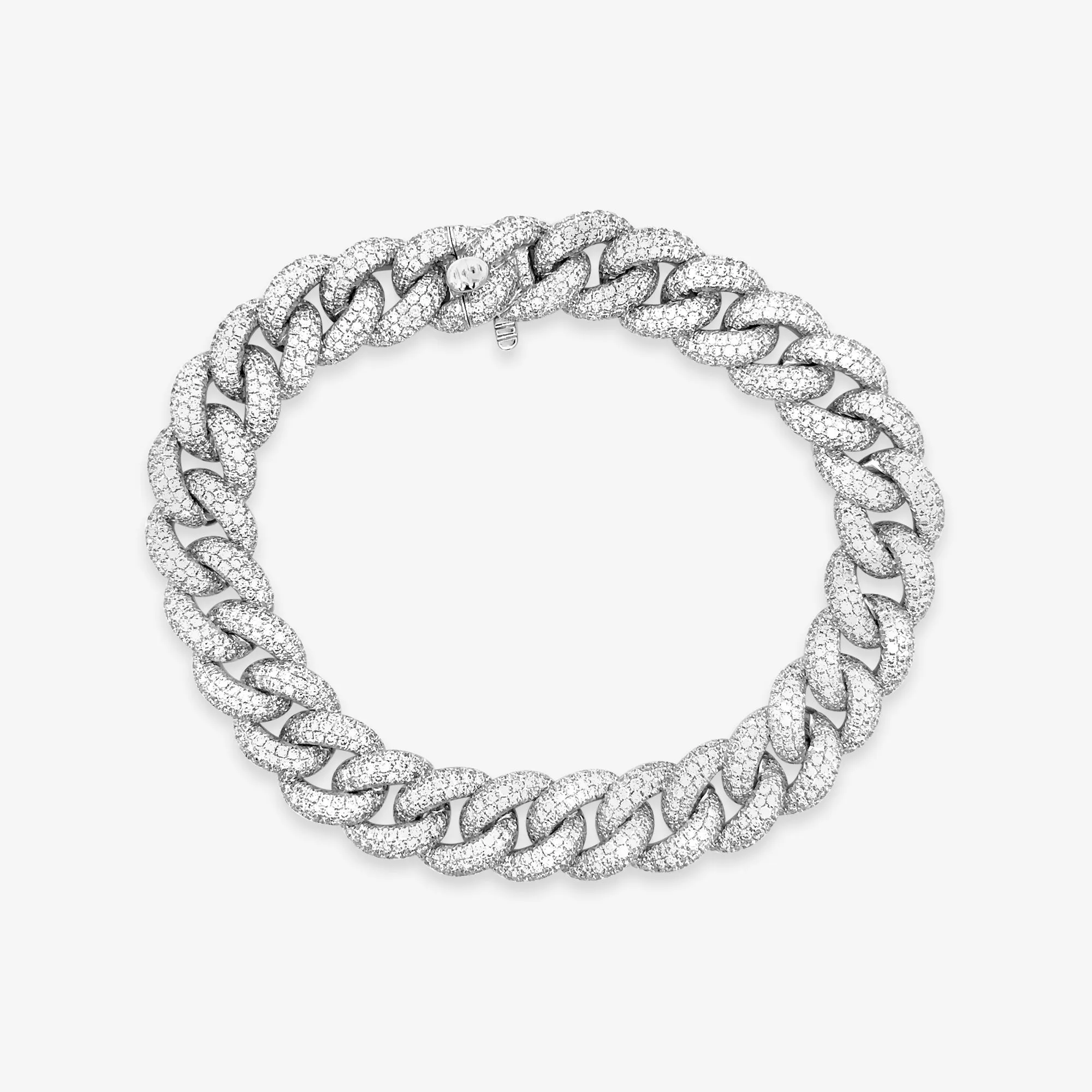 Havana Link Pave 8.60CT Bracelet