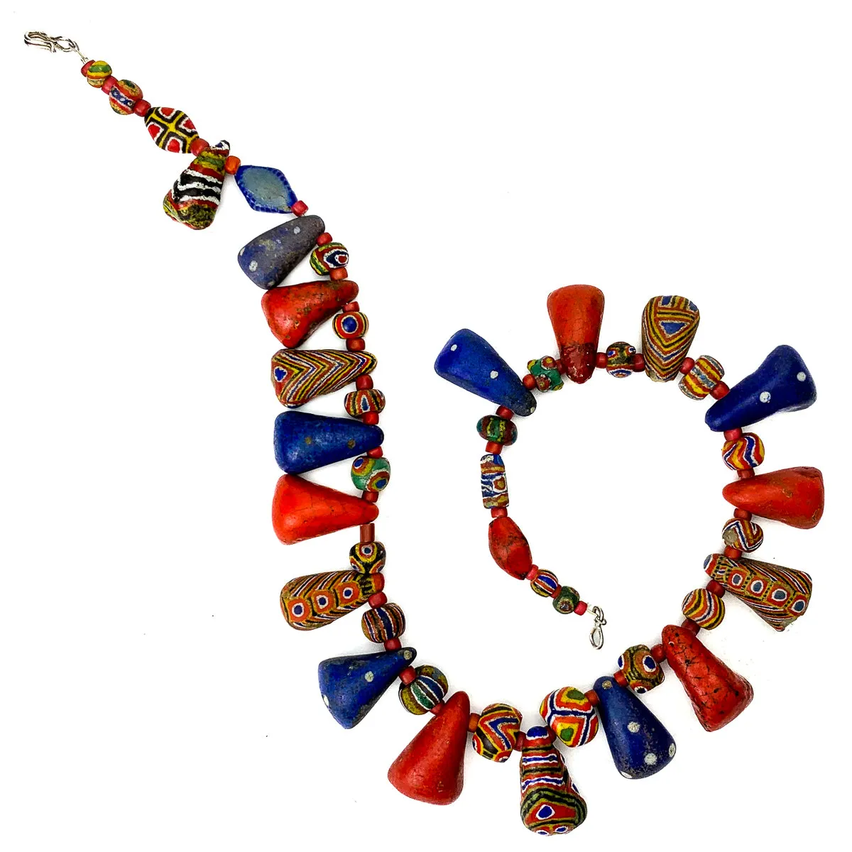 Kiffa Heirloom Antique Bead Necklace