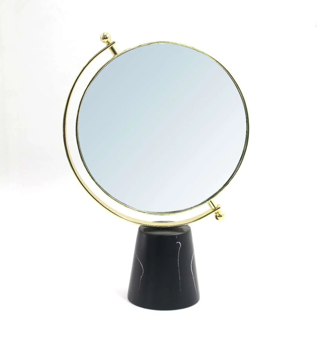 Marble Vanity Mirror - Black