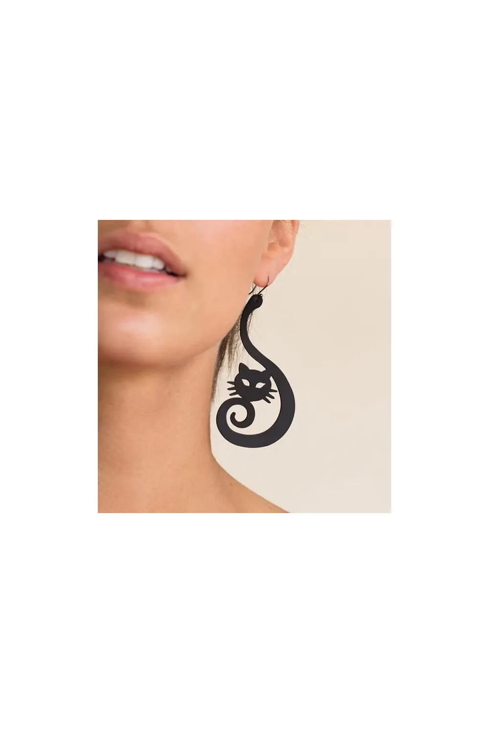 MONICA KREXA CAT RUBBER EARRING