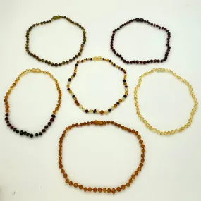 Natural Baltic Amber Necklaces and Bracelets