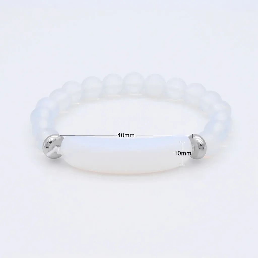 Opalite Semi Precious Stone Bracelet