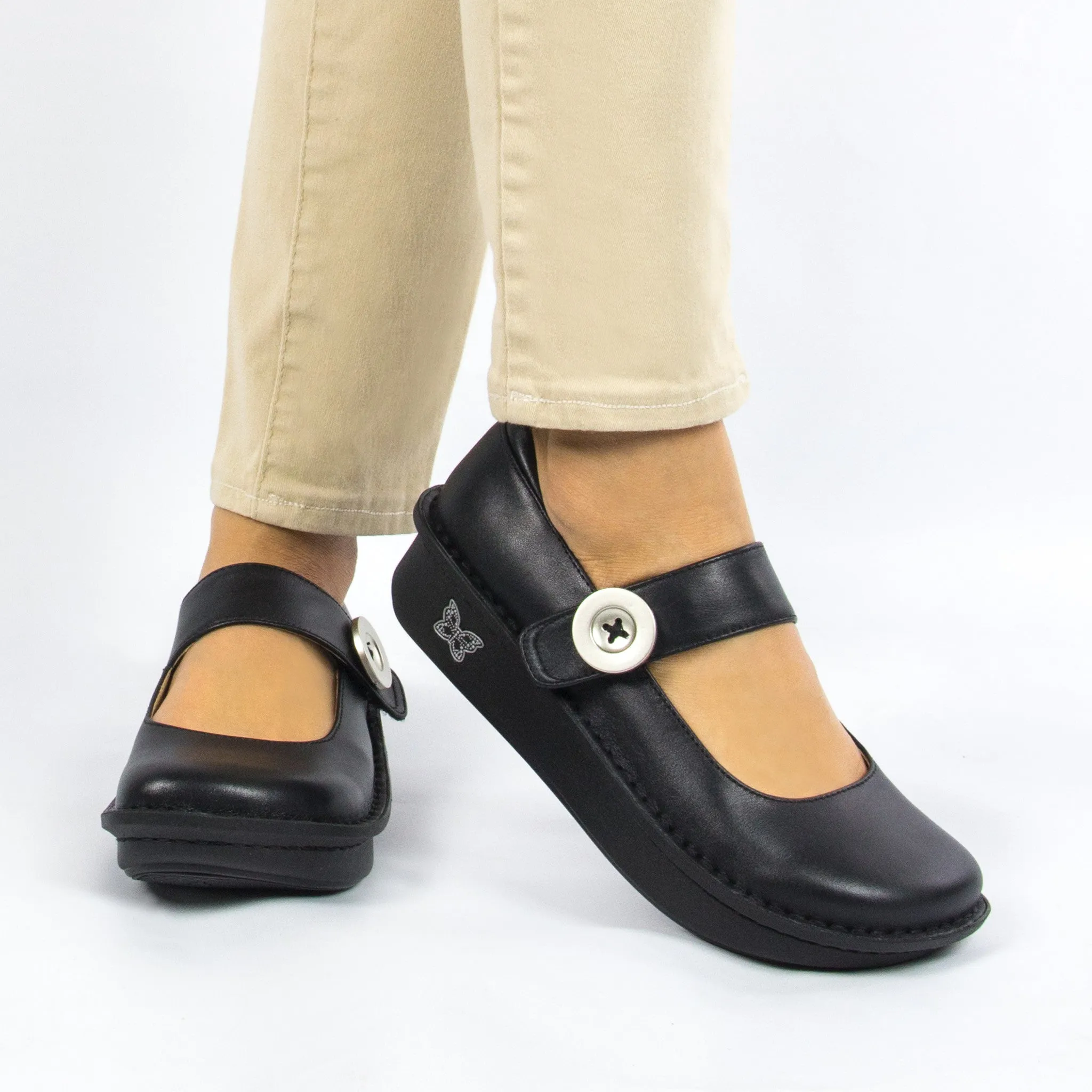 Paloma Black Nappa Mary Jane