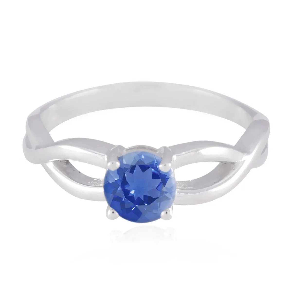 Riyo Adorable Stone Iolite Sterling Silver Ring Macy Jewelry Sale