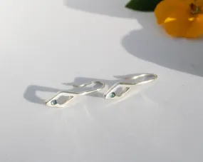 Silver earrings Naja #03