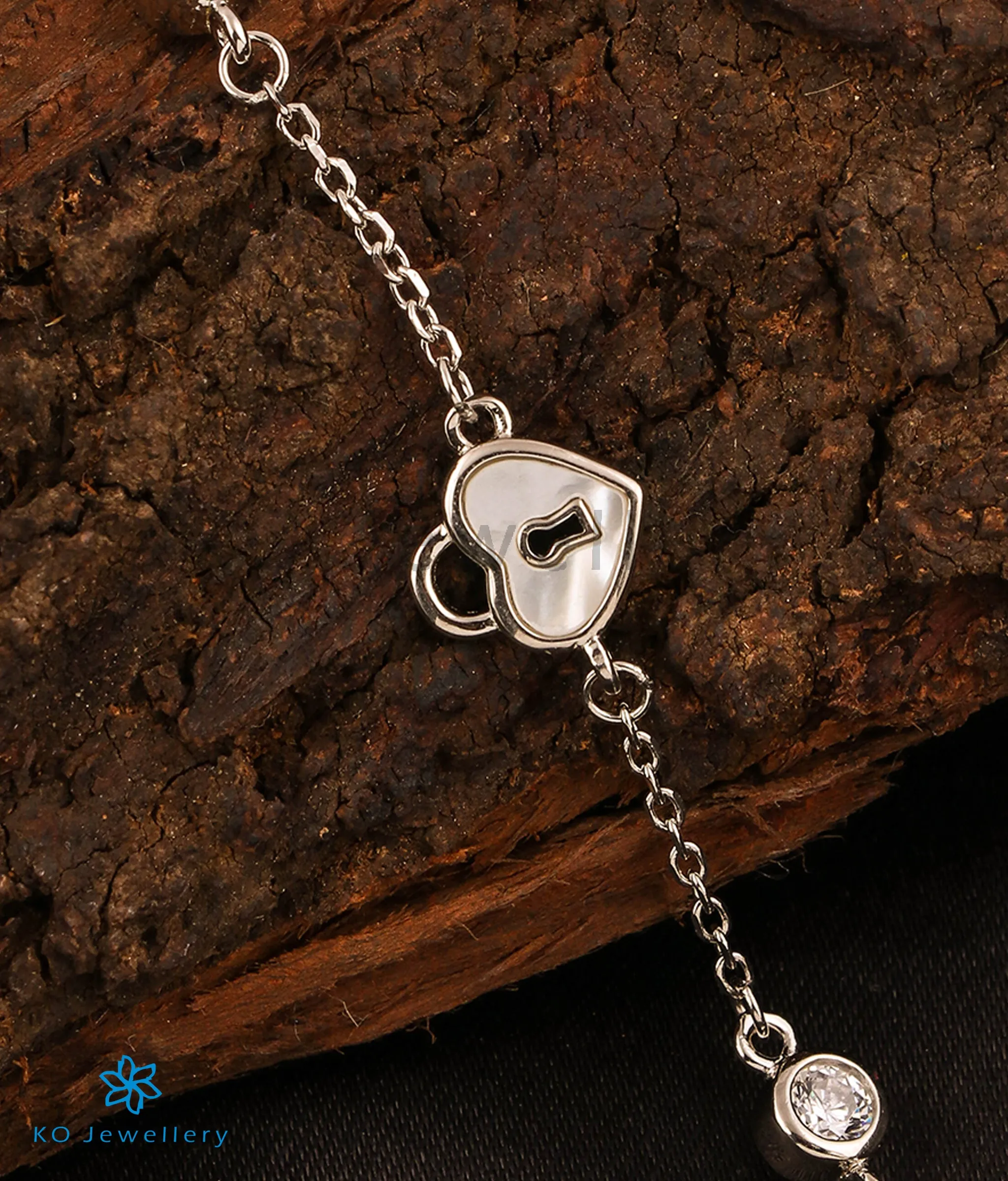 The Innocent Heart  Silver Bracelet