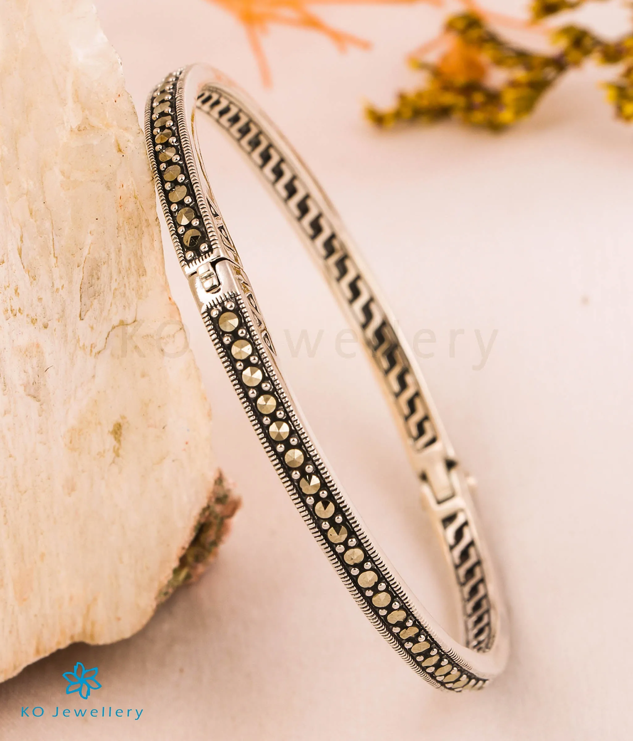 The Solo Sparkle Silver Marcasite Bracelet